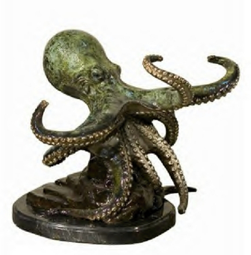 Bronze Octopus Statues - AF 94120NA