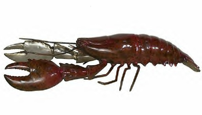 Bronze Lobster Statue - AF 94122NB
