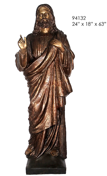 Bronze Jesus Statue - AF 94132
