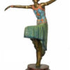 Bronze Dancing Lady Statue