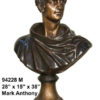 Bronze Marc Anthony Bust