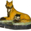 Bronze Fox Statue