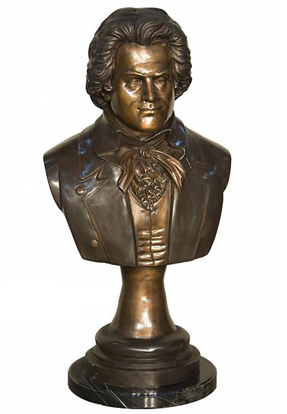 Bronze Beethoven Bust - AF 94278MTT