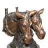Bronze Themed Horse Table