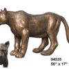 Bronze Lioness Statue