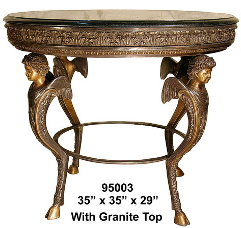 Bronze Dining Room Table