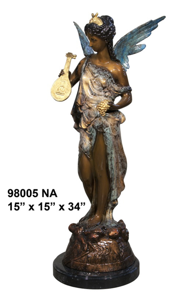 Bronze Angel Statue - AF 98005NA
