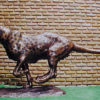 Bronze Leopard Statue