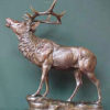 Bronze Elk Statue