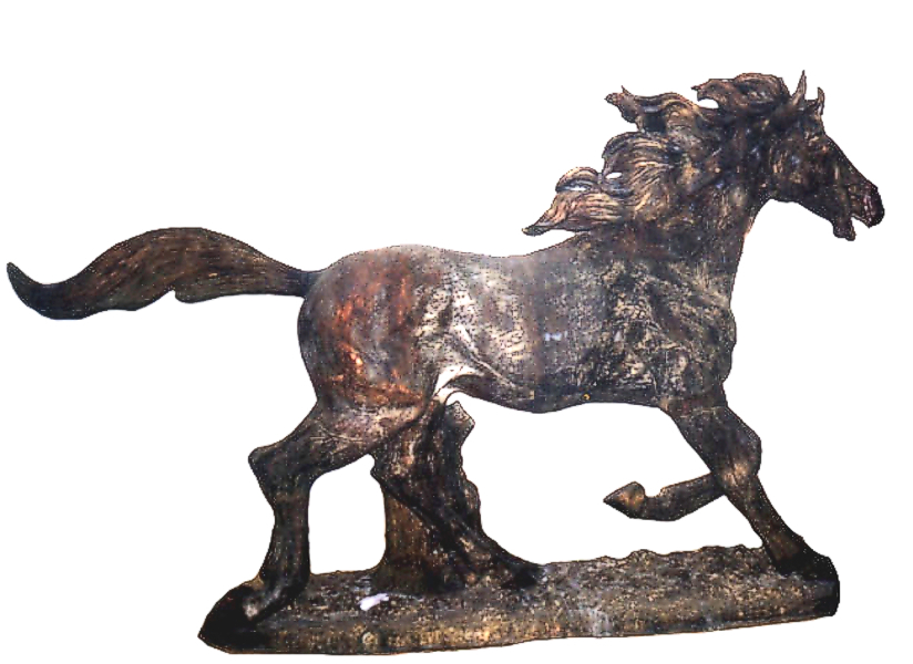 Bronze Running Horse Statue - DD A-144