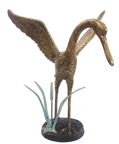 Bronze Bird Flapping Wings Fountain (2021 Price) - DD A-165