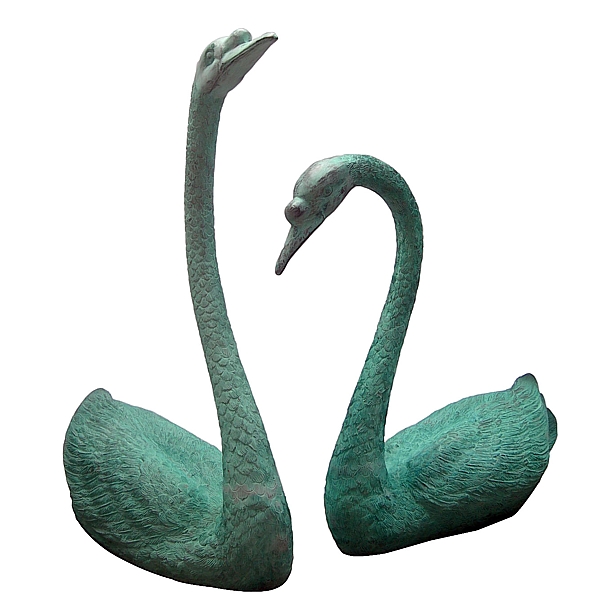 Bronze Swan Statues - DD A-211