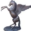 Flying Bronze Pegasus Statue