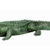 Bronze Alligator & Crocodile Fountain or Statue