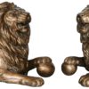 Bronze Lions Statues