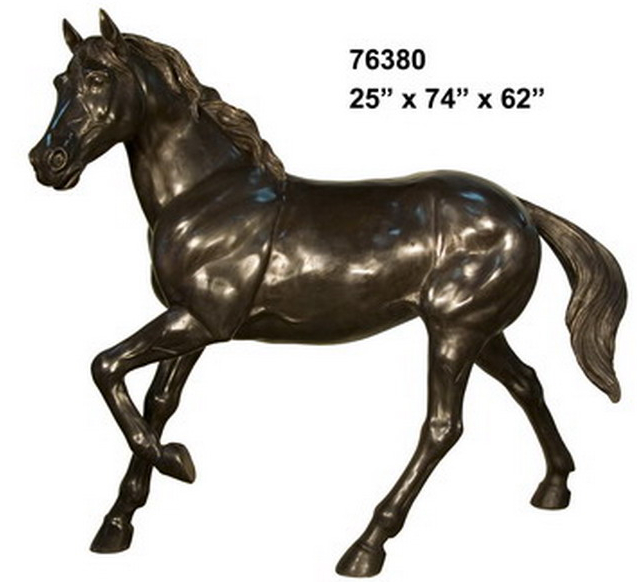 Bronze Walking Horse Statue (2021 Price) - AF 76380