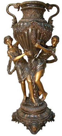 Bronze Ladies Urn - AF 87100