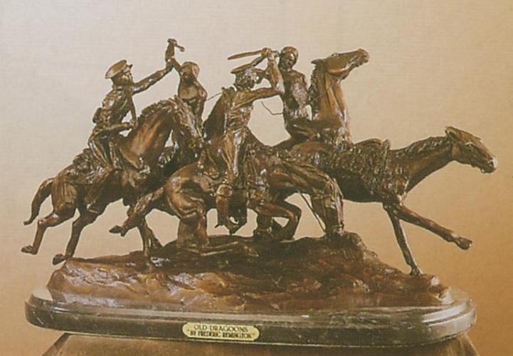 Remington Old Dragoons Statue (Prices Here)