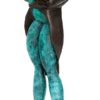 Bronze Frog Trumpet Statue
