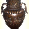 Bronze Lid Planter Urn