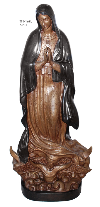Bronze Virgin Mary Statue - ASI TF1-169L