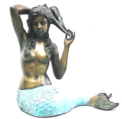 Bronze Mermaid Fountain - ASI TF4-76E