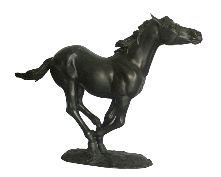 Bronze Running Horse Statue - DD A-253