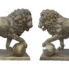Bronze Lions Statues