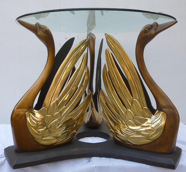 Bronze Swans Table