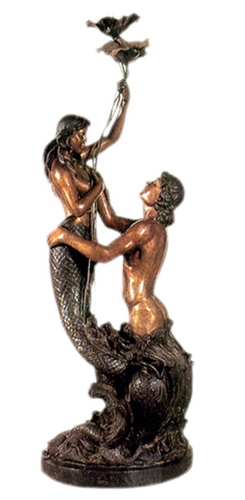 Bronze Mermaid Statues - DK 1281-S