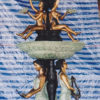Nude, Musical Bronze Ladies Tiered Bowl Fountain