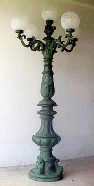 Bronze Decorative Torchiere Lighting - DK 1565
