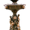 Lions & Cherubs Bowl Bronze Fountain