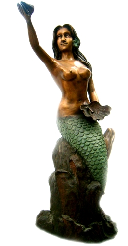 Bronze Mermaid Statue - DK 1984-S