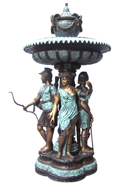 Bronze Warriors Fountain