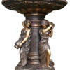 Bronze Four Seasons Ladies Fountain