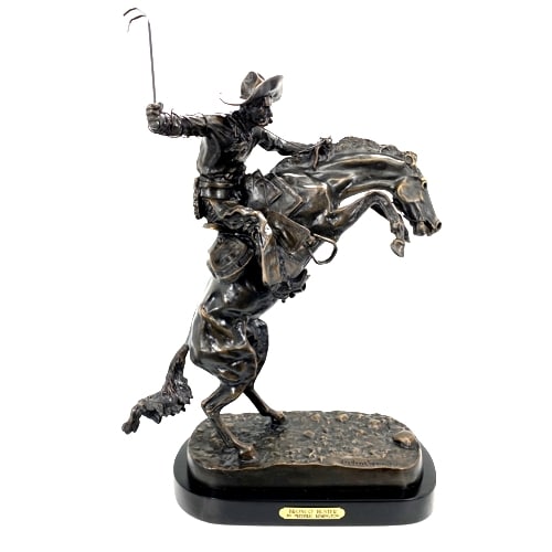 Bronze Remington Bronco Buster Statue (Prices Here) - ASB 001