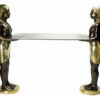 Bronze Egyptian Console Table