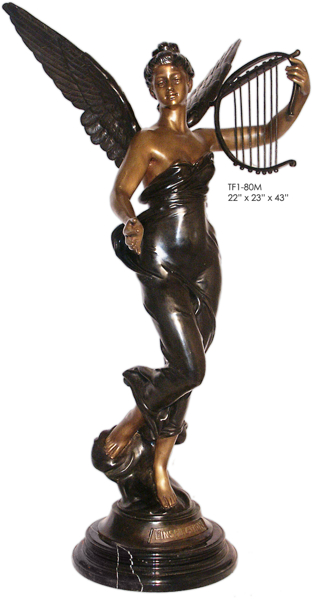 Bronze Angel Statue - ASI TF1-80M