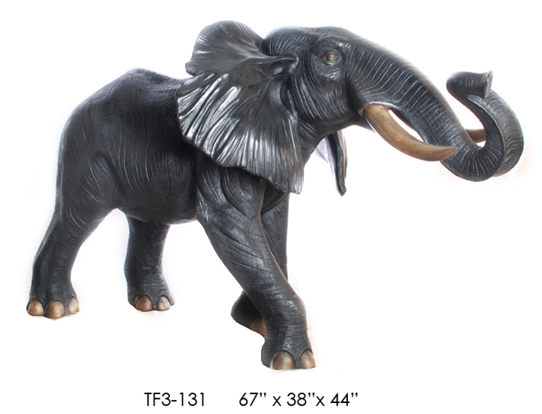 Bronze Elephant Statue - ASI TF3-131