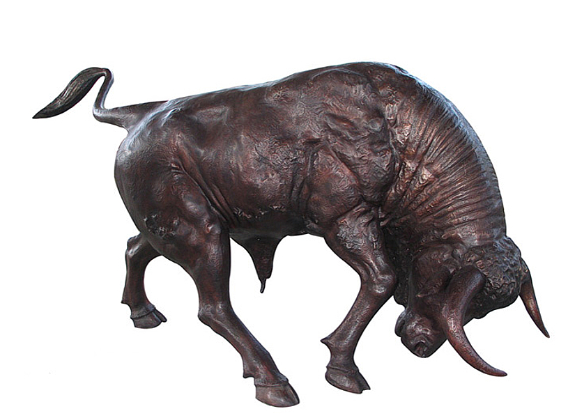 Bronze Bull Statue (Large) - DD A-250