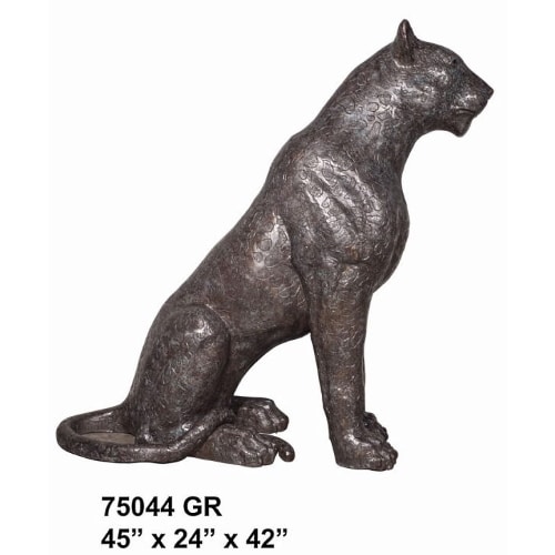 Bronze (Big Cat) Cheetah Statue - AF 75044GR