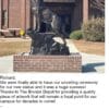 Bronze Howling Wolf Statue