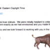 Bronze Wild Boar Statue “It was a pleasure working with you”