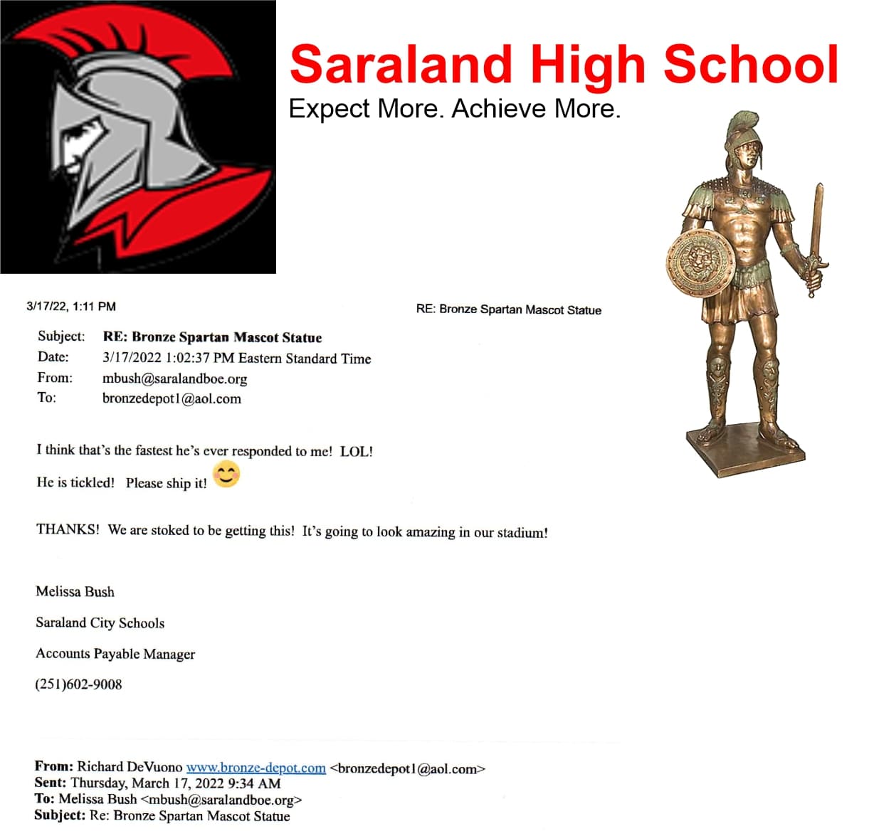 SARALAND HIGH SCHOOL