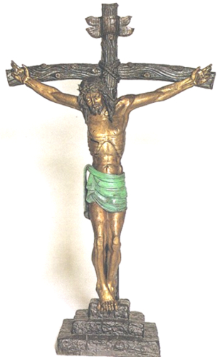 Bronze Jesus on Cross Statue - ASB 687