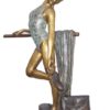 Bronze Ballerina Statue