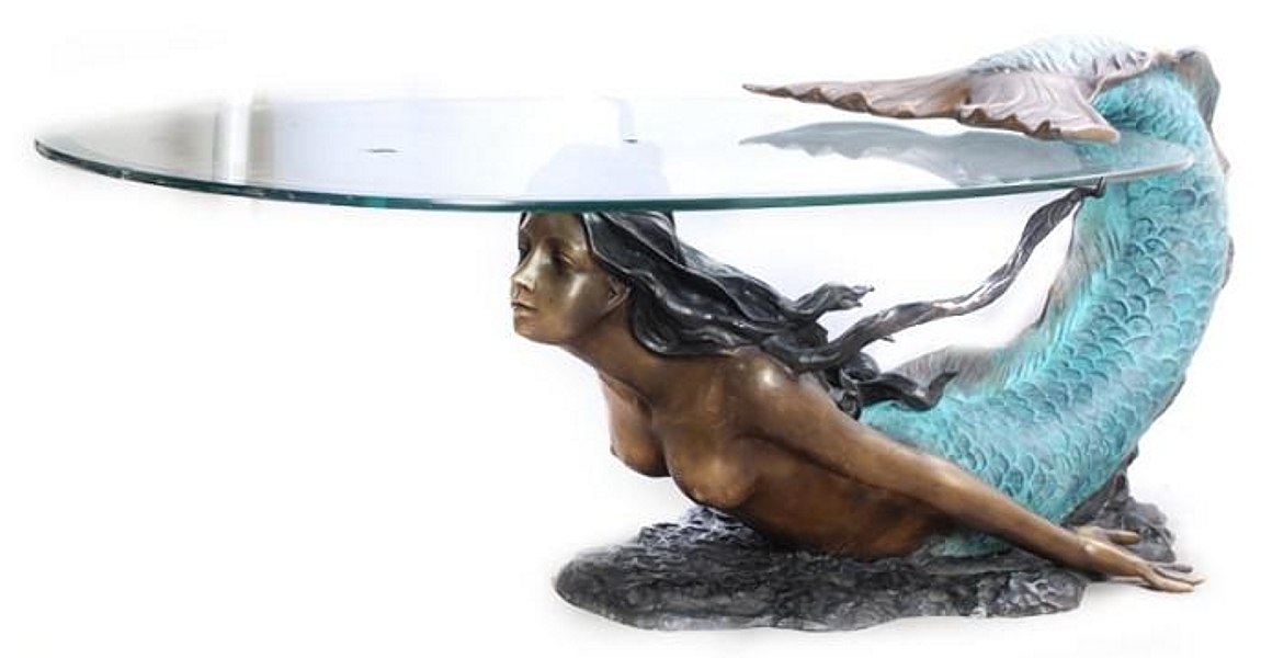 Bronze Mermaid Table - ASI TF4-76B