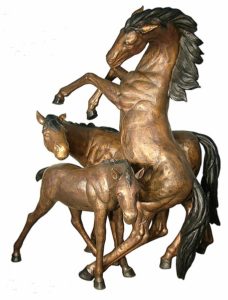 Bronze Horse Statues