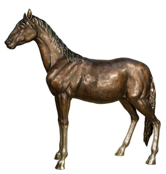 Bronze Mare Horse Statue - AF 28964